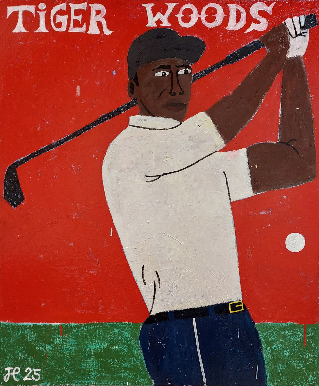 Joachim Lambrechts, Tiger Woods, 2025
