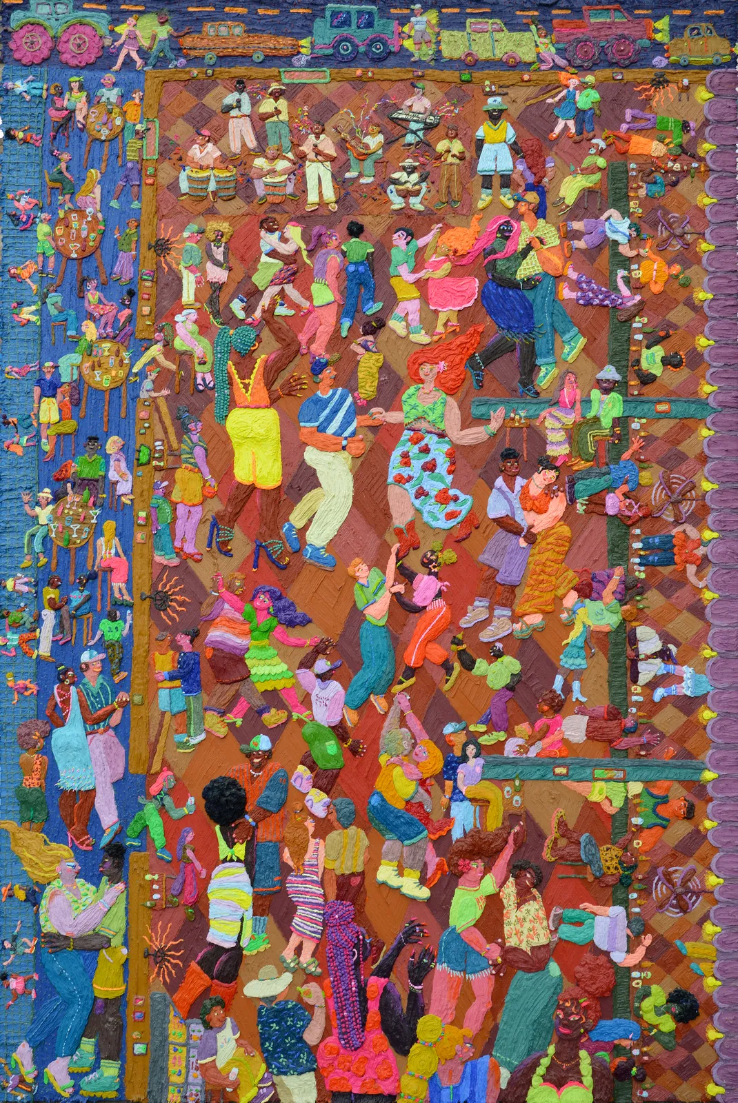 Laura López Balza, Noche de baile en la placita, 2025