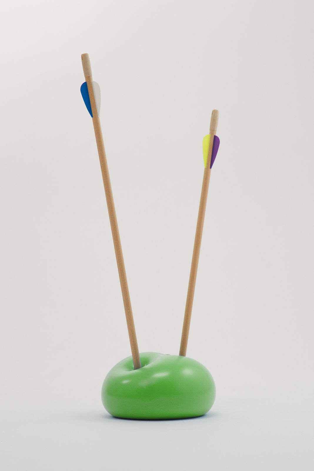 Nano Abia, Último Instante. Double arrow balloon. Verde., 2023