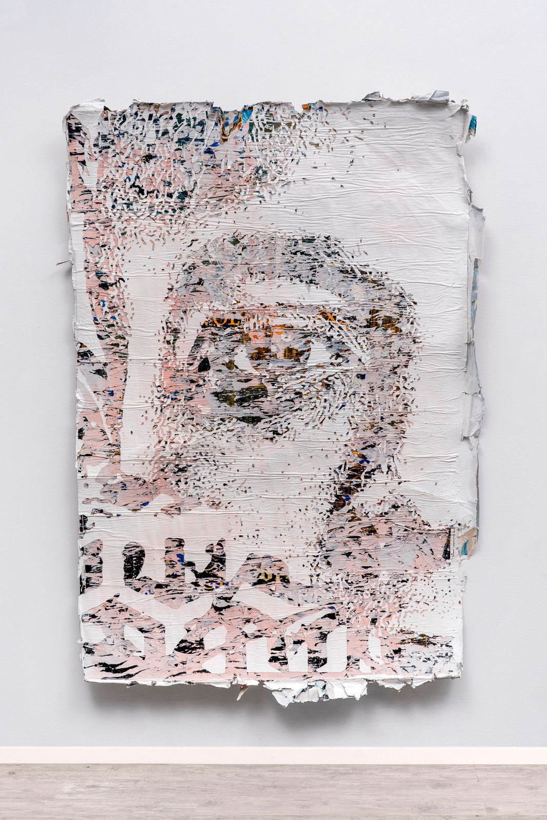 Vhils, Contemplate Series #02, 2021