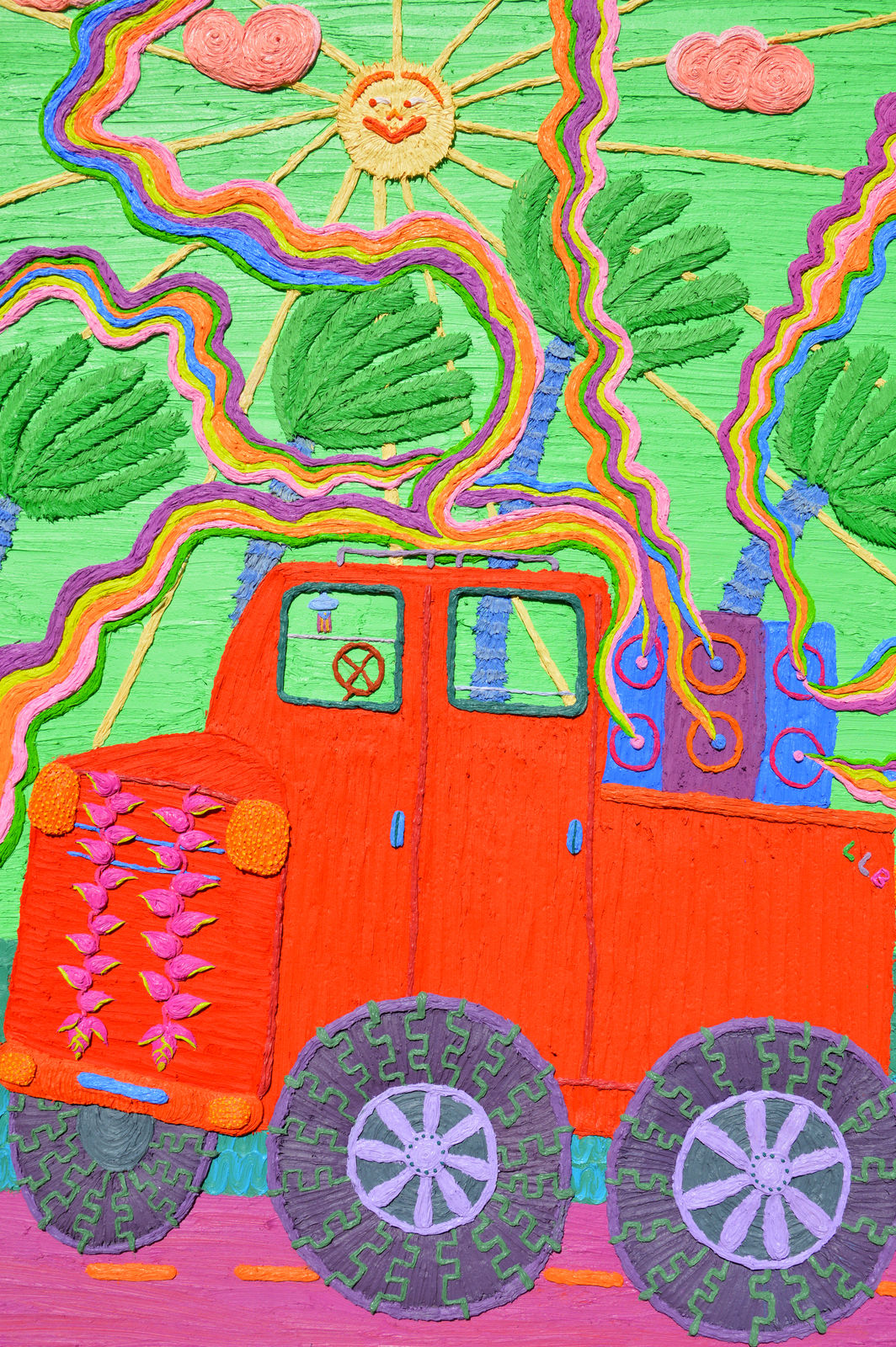 Laura López Balza, Ritmo y velocidad II, 2025