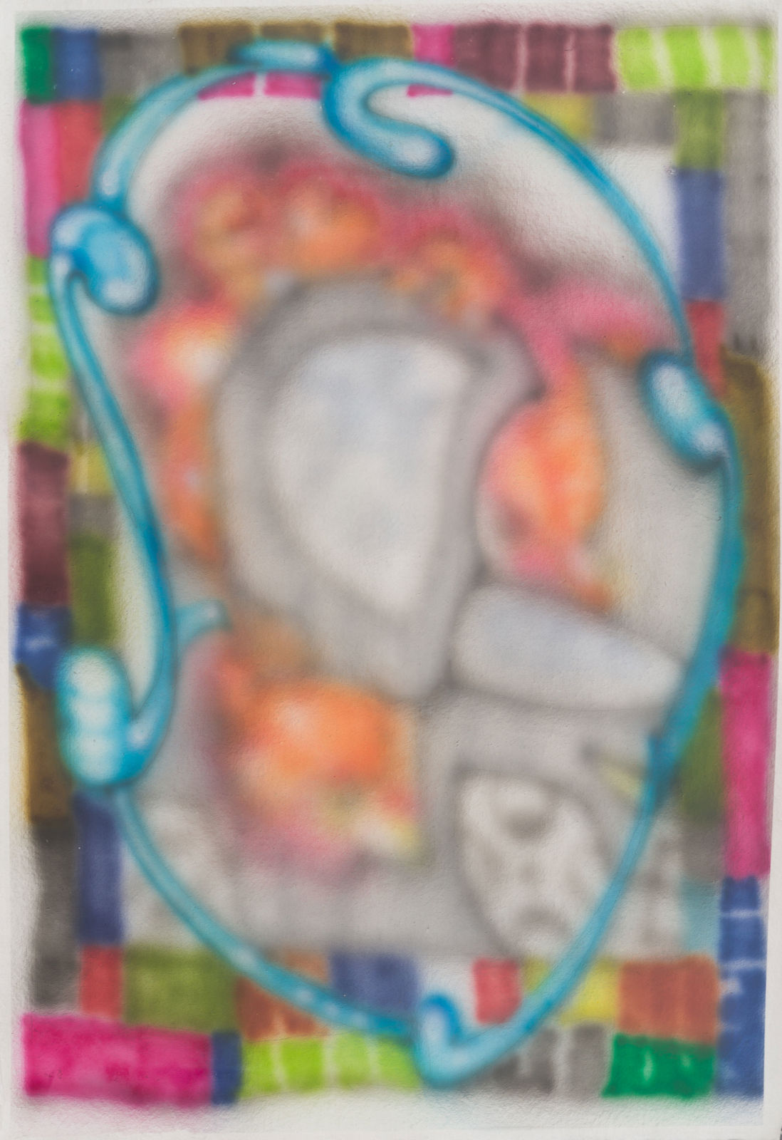 Alehsy Lambo, Desire’s mirror , 2025