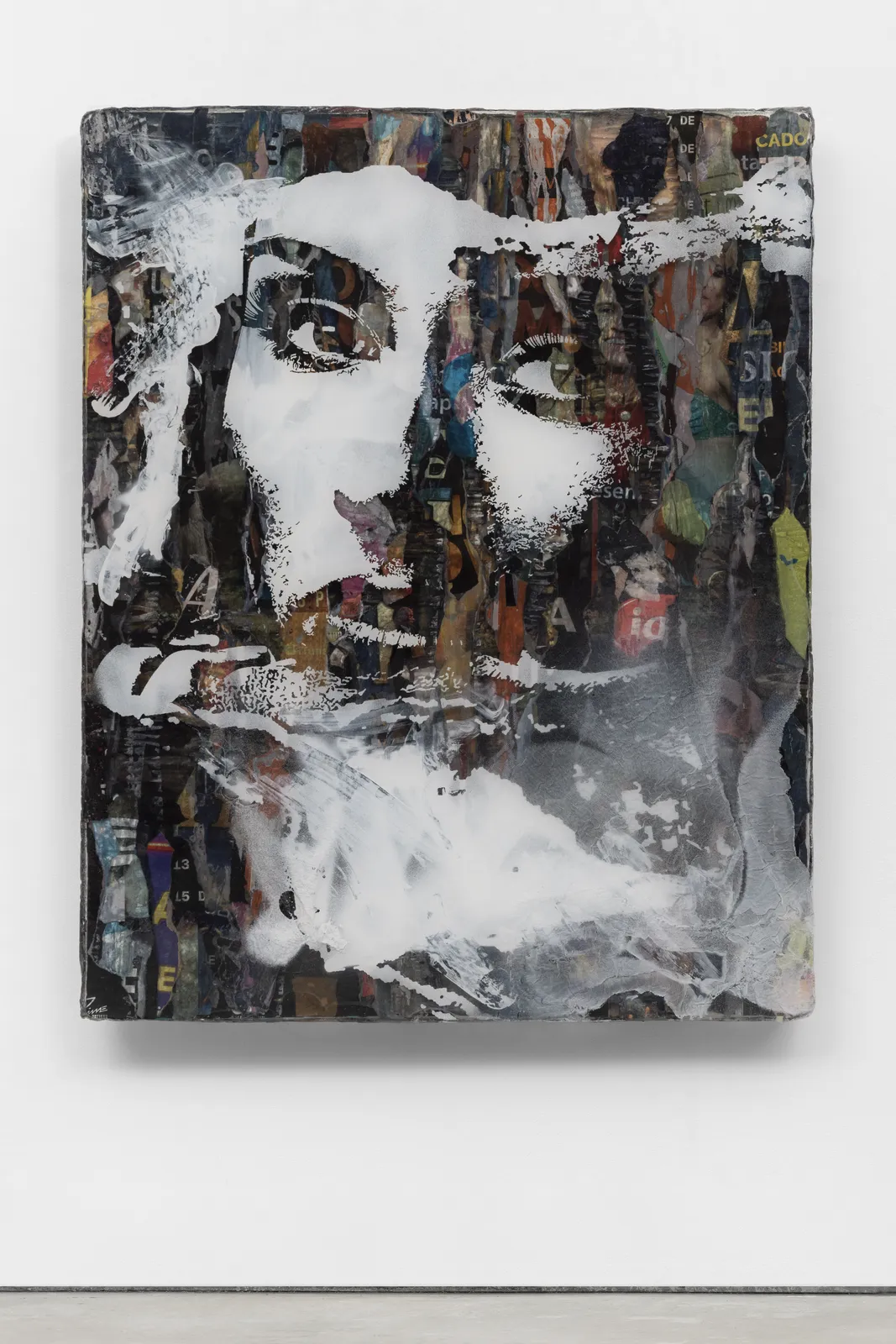 Vhils, Atomizer series #26, 2022