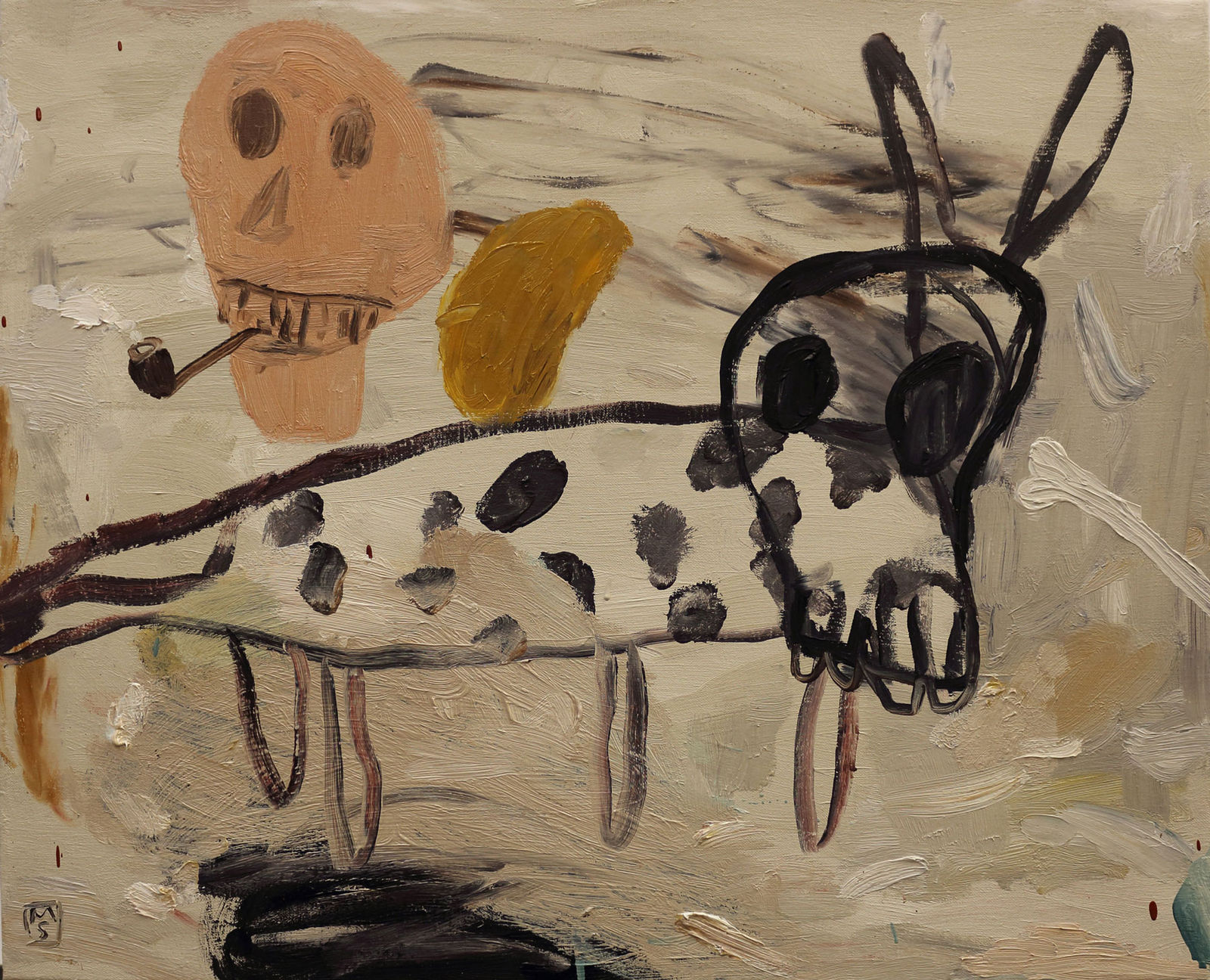 Matías Sánchez, La escultura, 2019