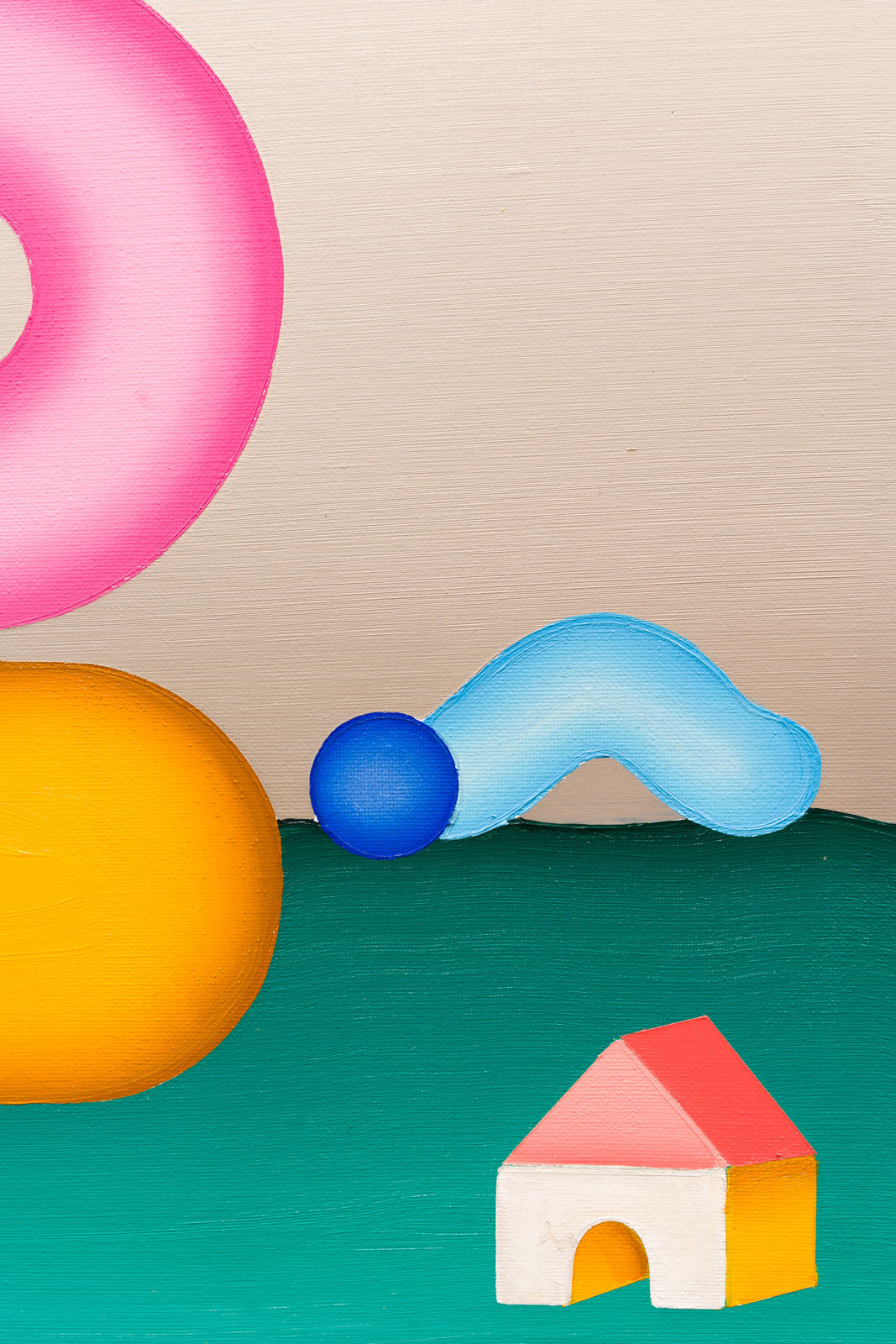 Osier Luther, A bloom in the quiet city, 2025