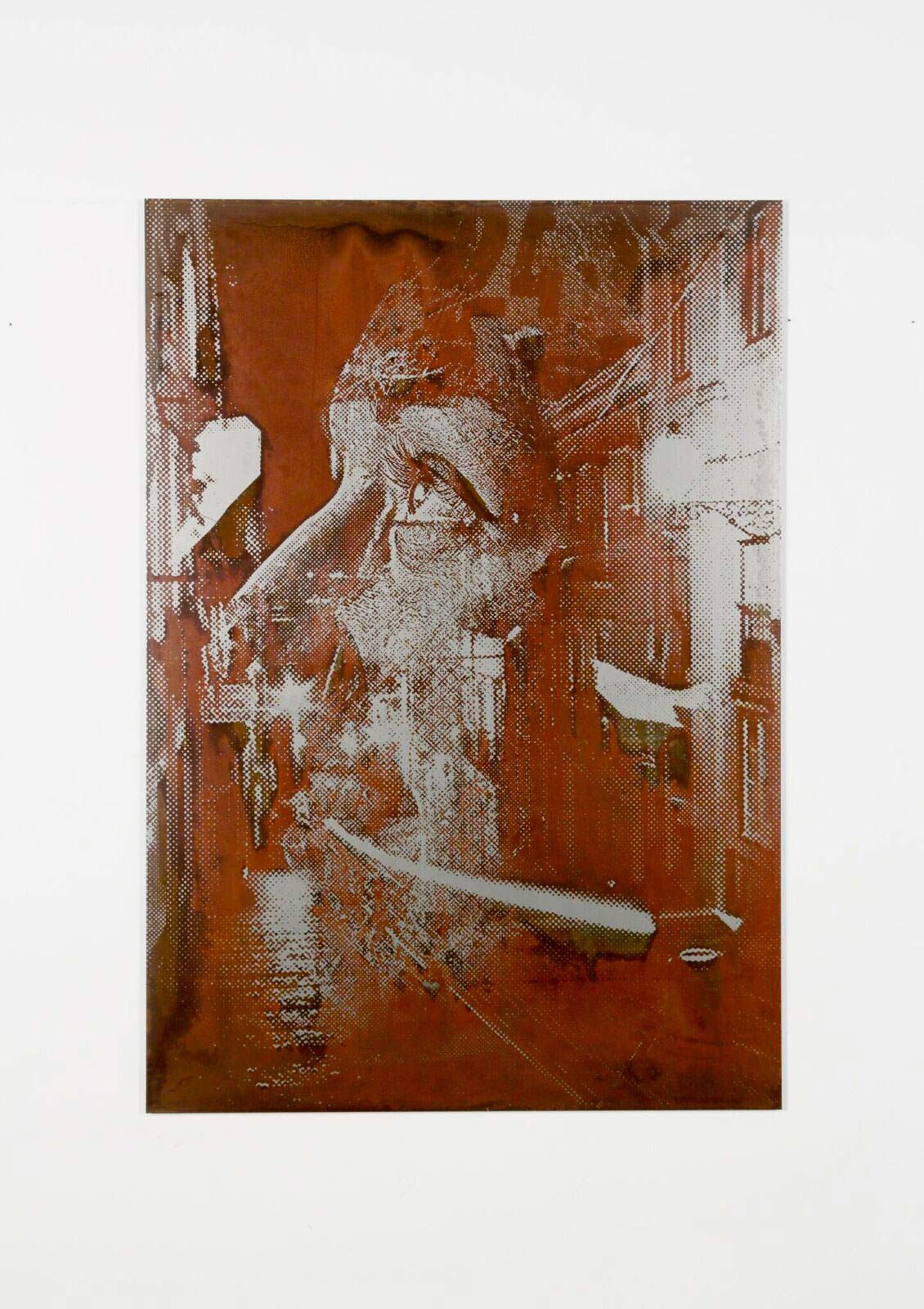 Vhils, Mildew Series #03, 2019