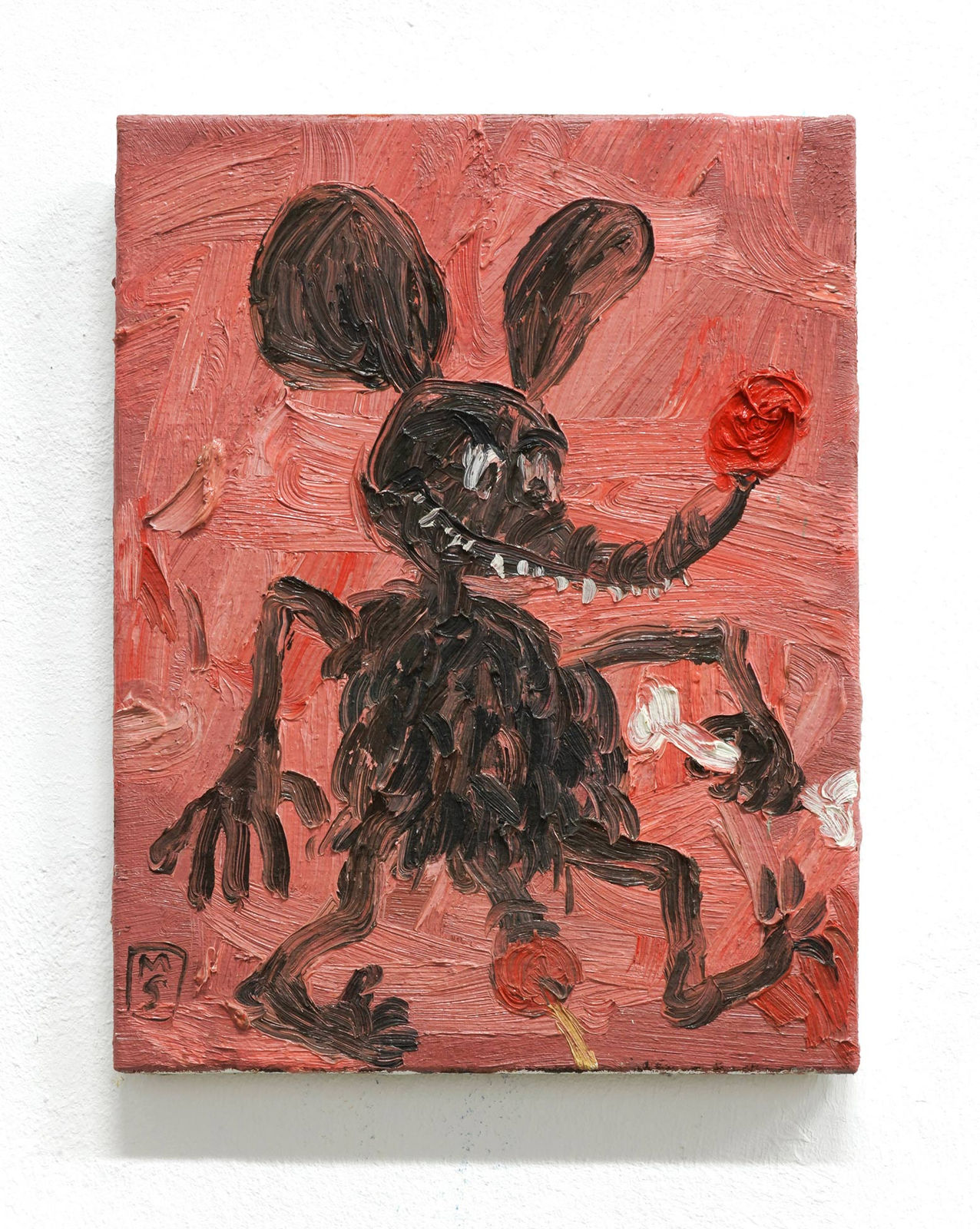 Matías Sánchez, Ratón con hueso, 2019