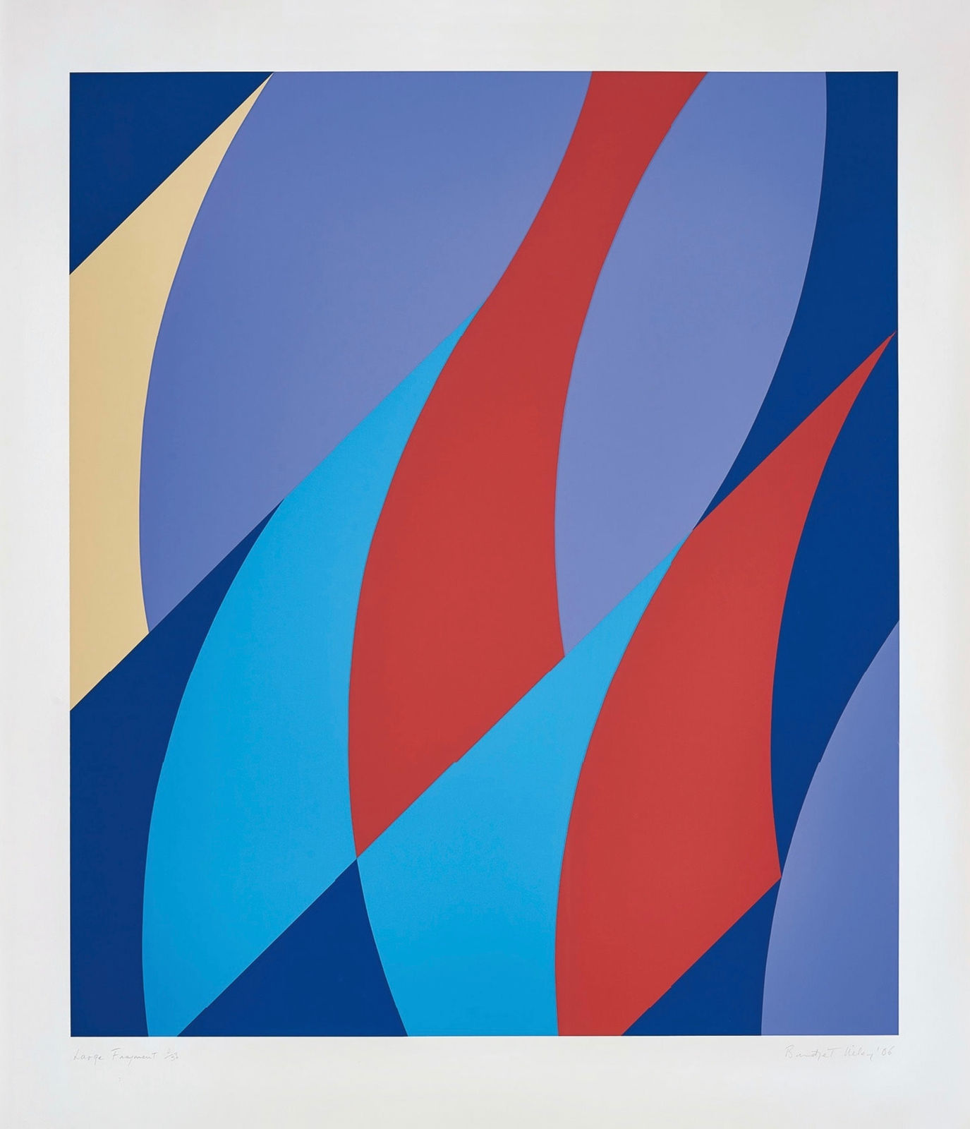 Bridget Riley, Large Fragment, 2006