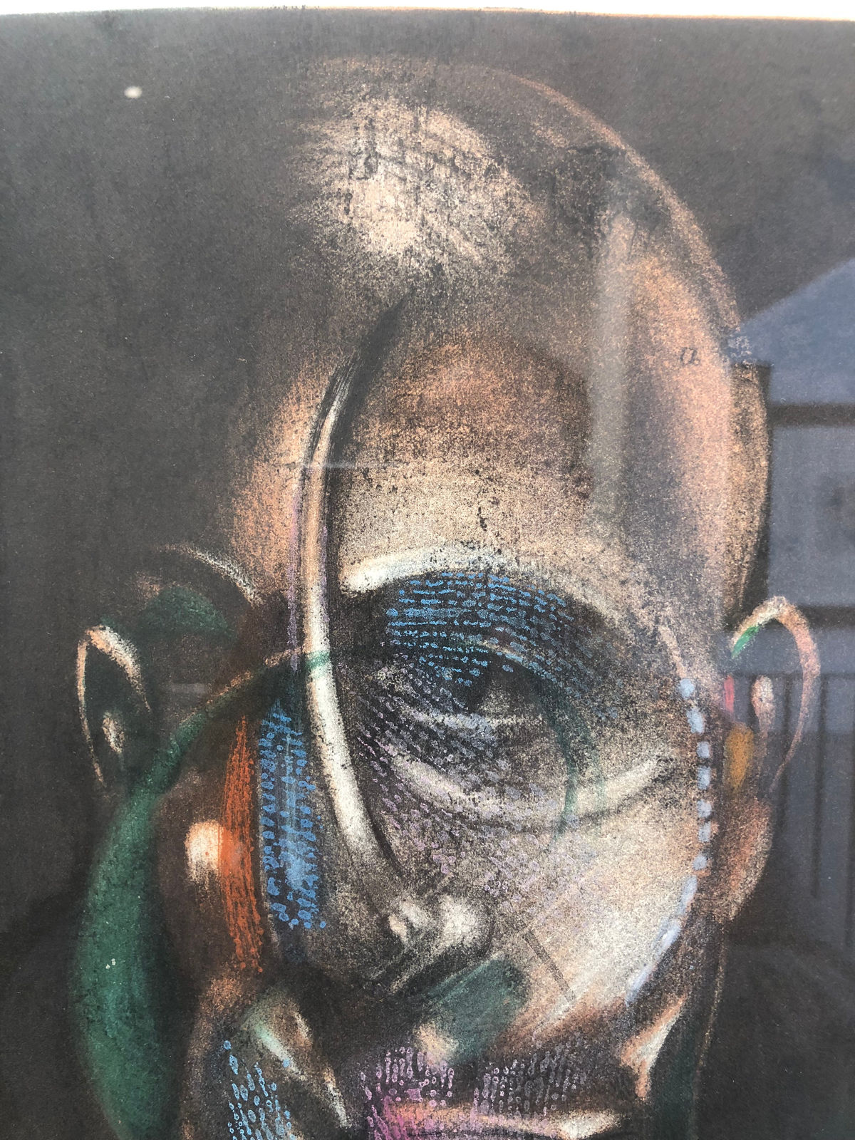 Francis Bacon, Portrait de Michel Leiris, 1978