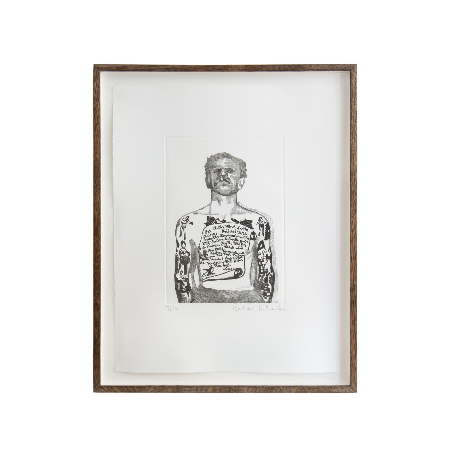 Peter Blake, Reverend Ricky Wreck, 2014