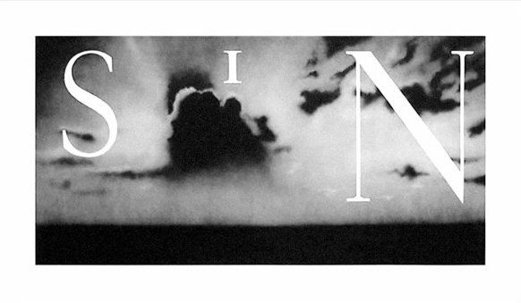 Ed Ruscha, Sin-Without, 2002