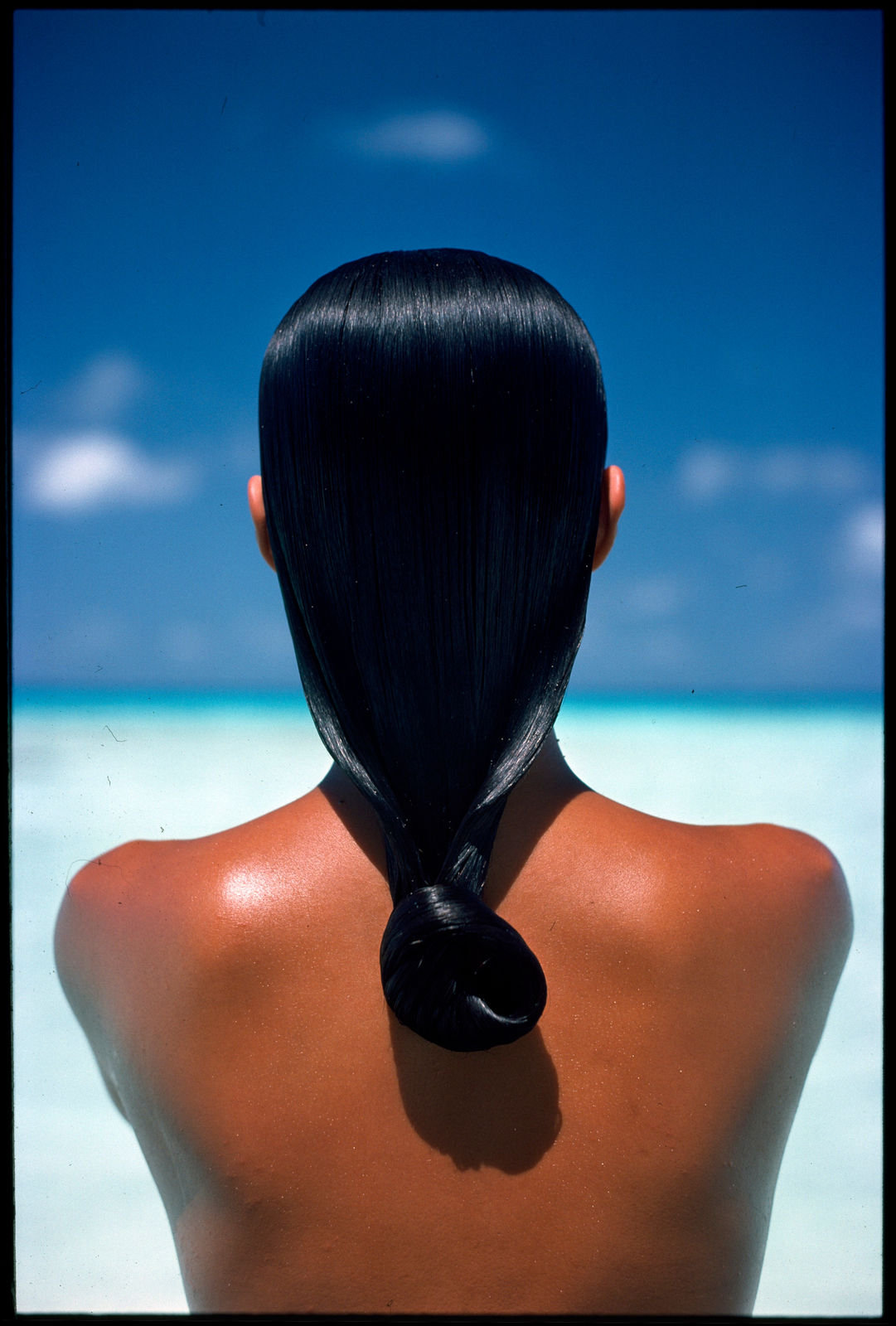 David Bailey, Marie Helvin (Chasing Rainbows), 1976