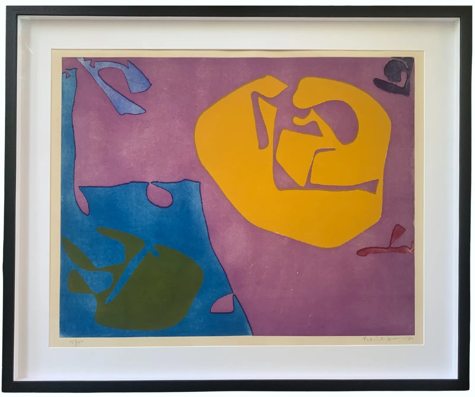 Patrick Heron, Night Violet, 1980