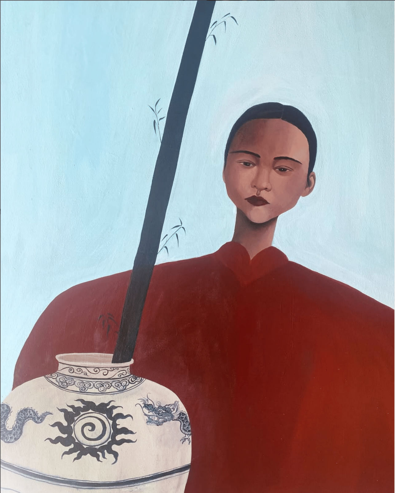 Mathilde Lam, Wortels in Porselein, 2025