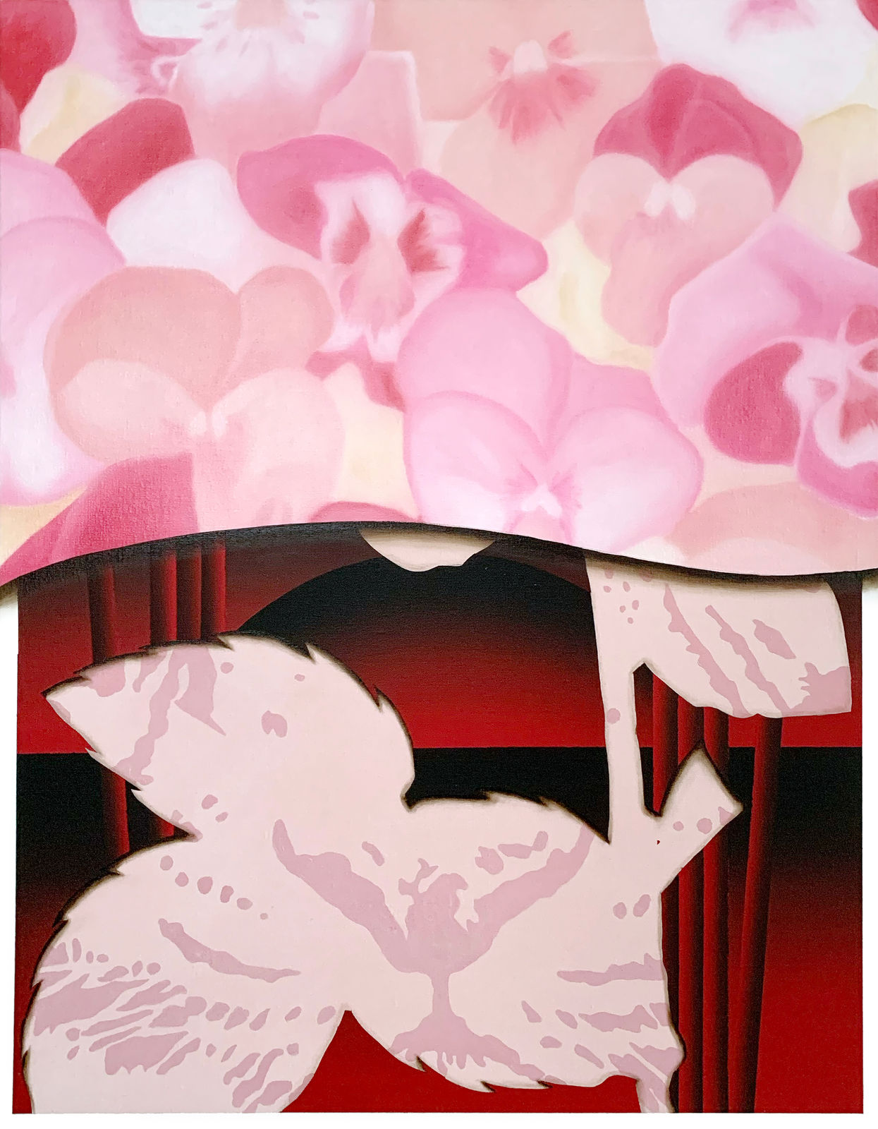 Jonas Vanderbeke, Pansies for Joe (L) 4, 2023