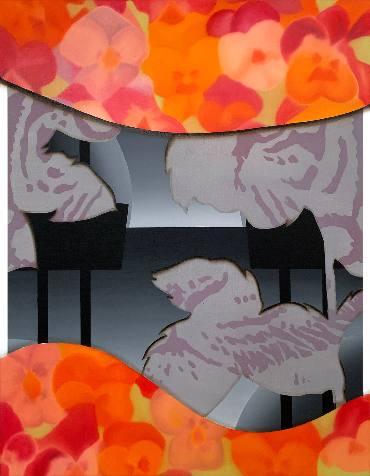 Jonas Vanderbeke, Pansies for Joe (L) 1, 2023