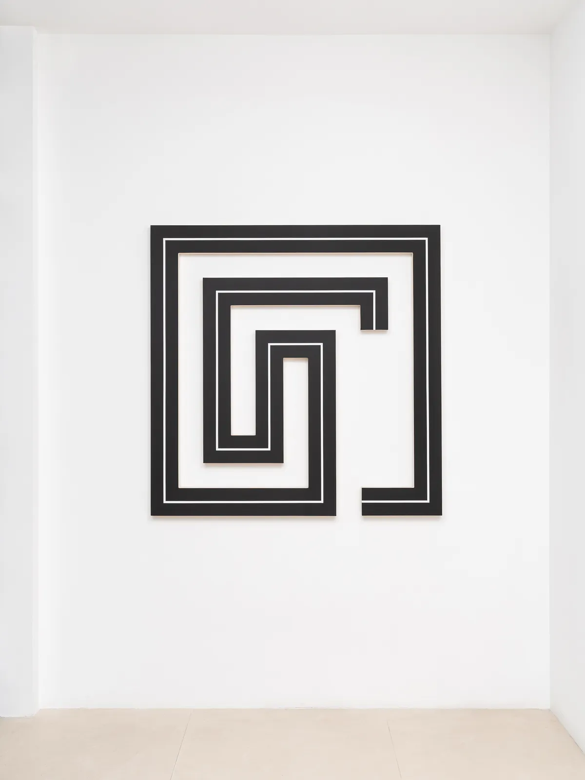 Philippe Decrauzat, Feedback Loop, Dedans Et Dehors, 2021