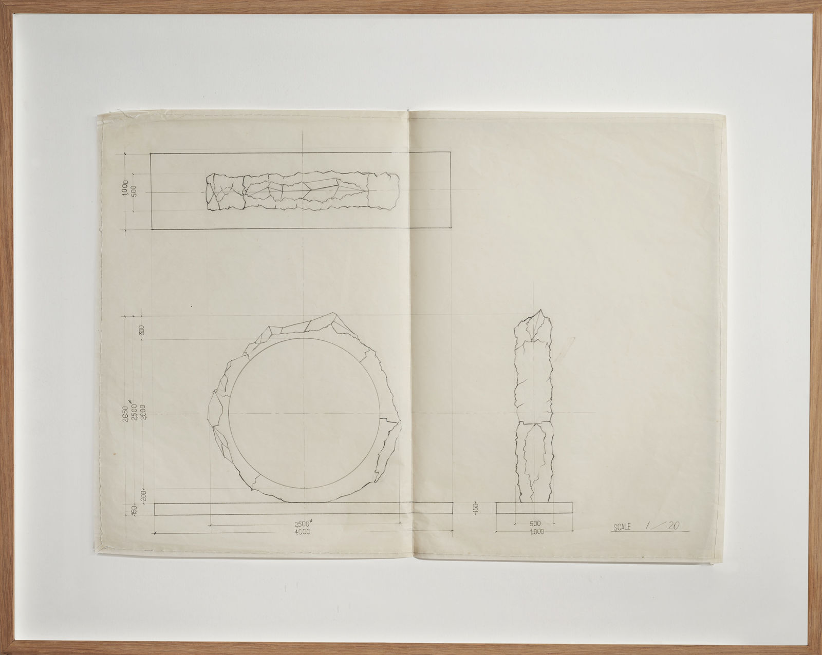 Nobuo Sekine, Untitled (Study), 1978