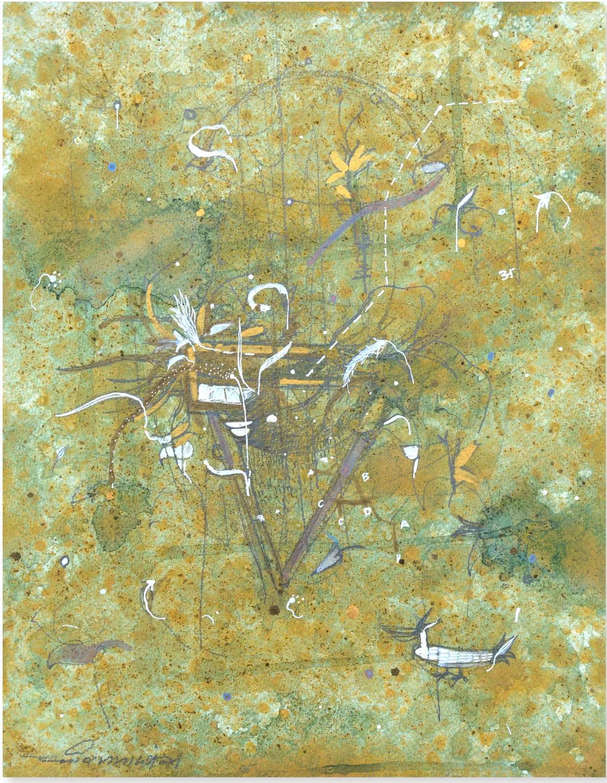 Dheeraj Yadav, Mysterious Lines, 2024