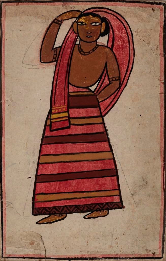 Jamini Roy, Lady, 1930