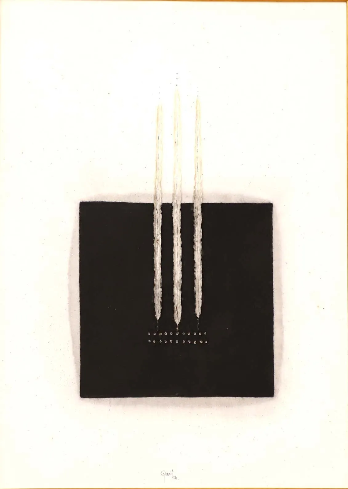 Sohan Qadri, Untitled, 1984