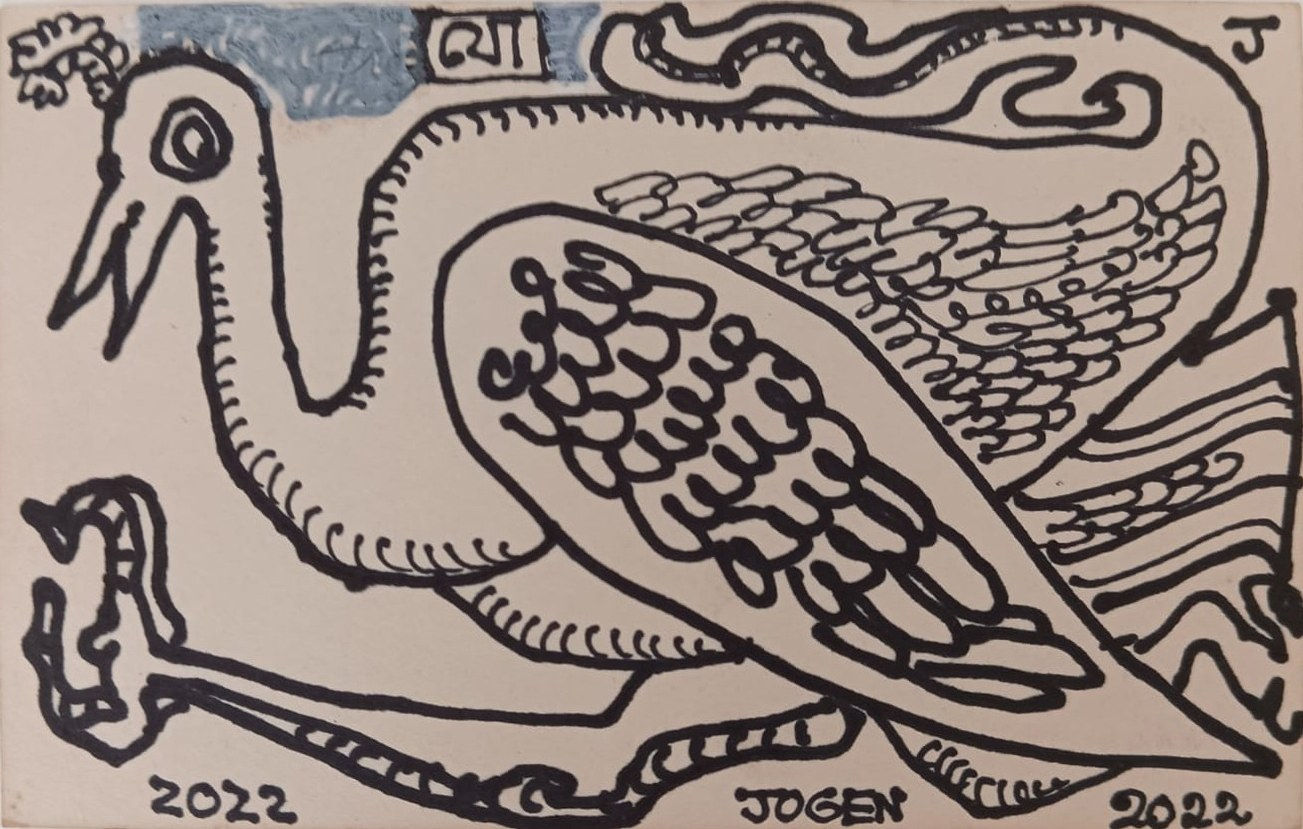 Jogen Chowdhury, Untitled, 2022