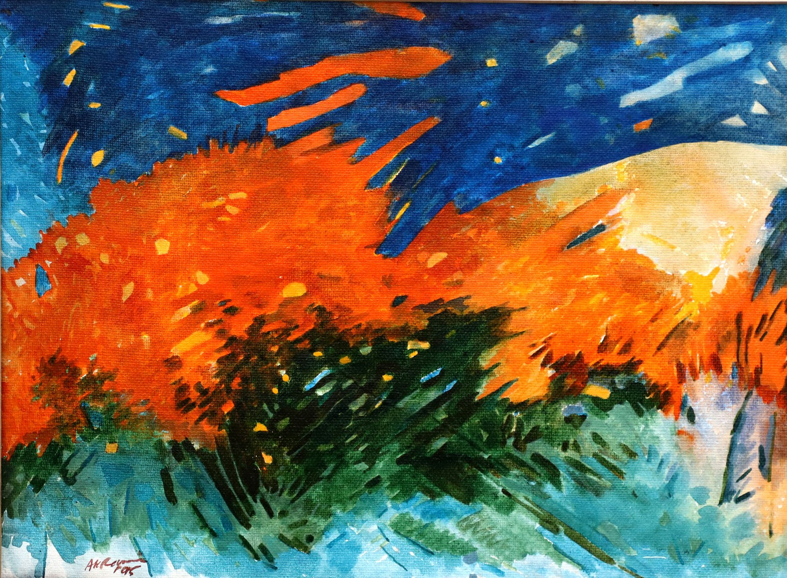 A. K. Raina, Untitled, 1995