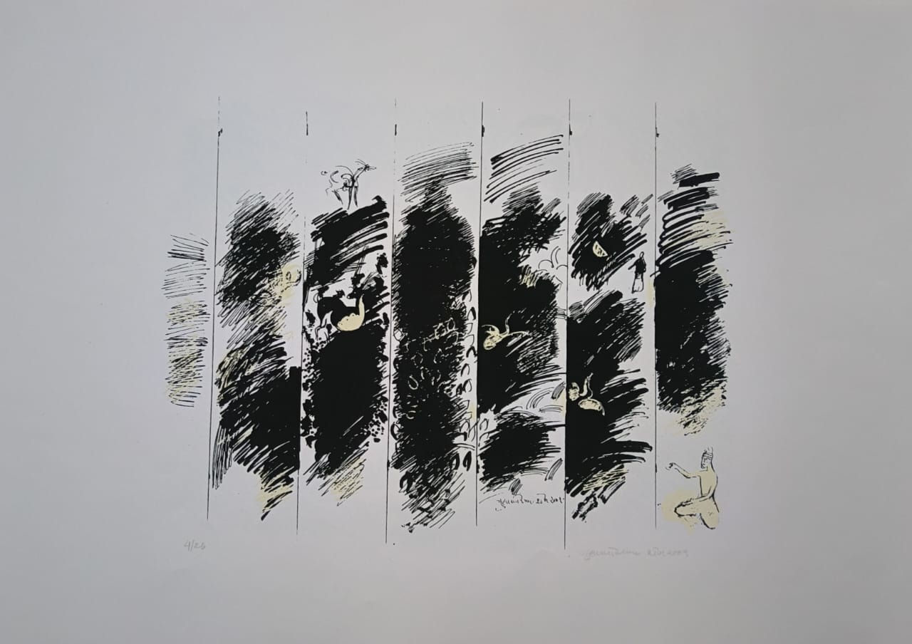 Gulam Mohammed Sheikh, Untitled , 2001