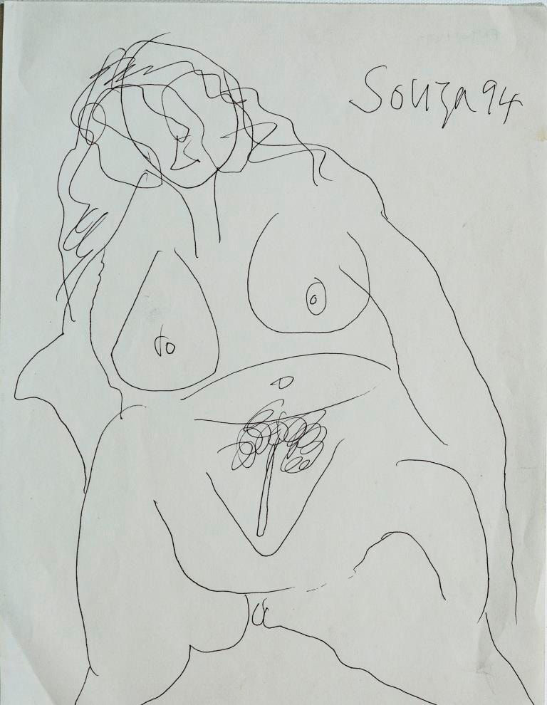 Francis Newton Souza, Untitled, 1994