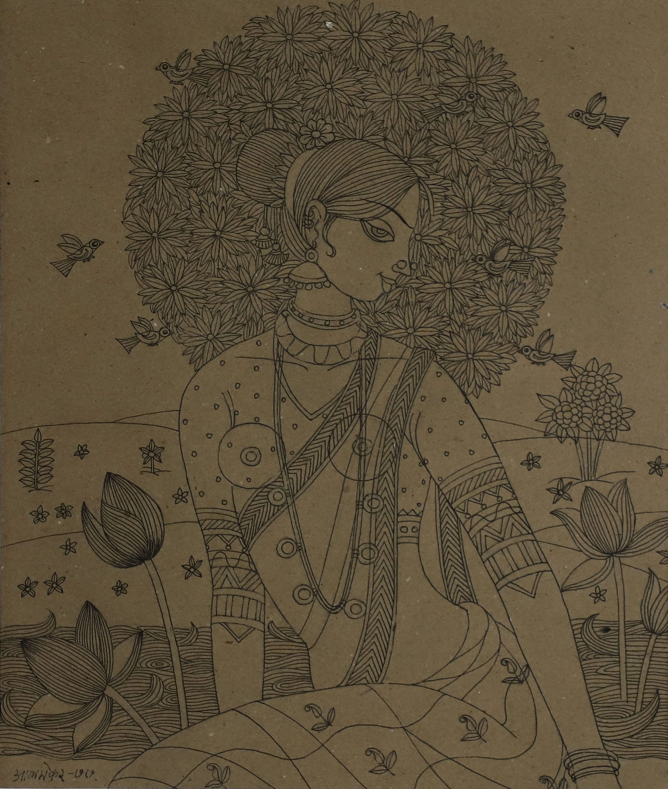 A. A. Almelkar, Untitled , 1977