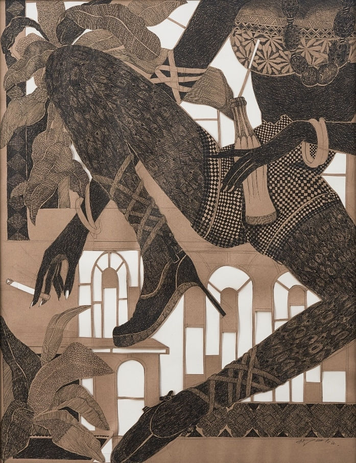 A Rajeswara Rao, Smoking Zone, 2017