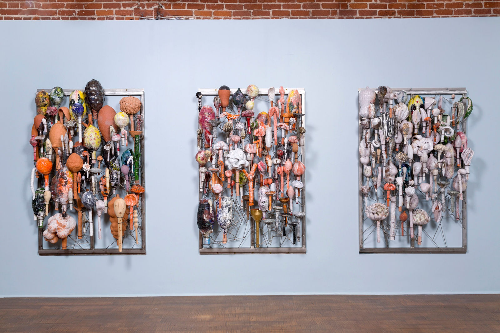 David Hicks, Poly Panel Triptych , 2022