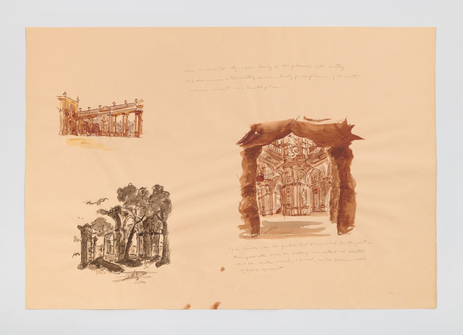 Eleanor Antin, Ghost Ballroom, 1977