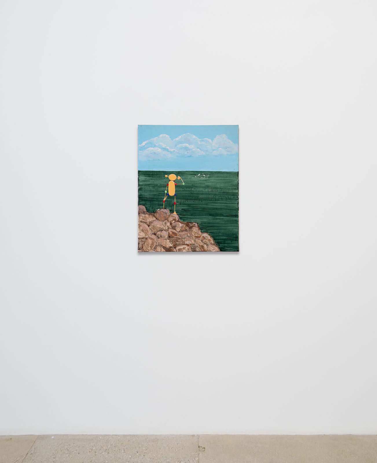 Rory Devine, Untitled (wanderer above the fog), 2024