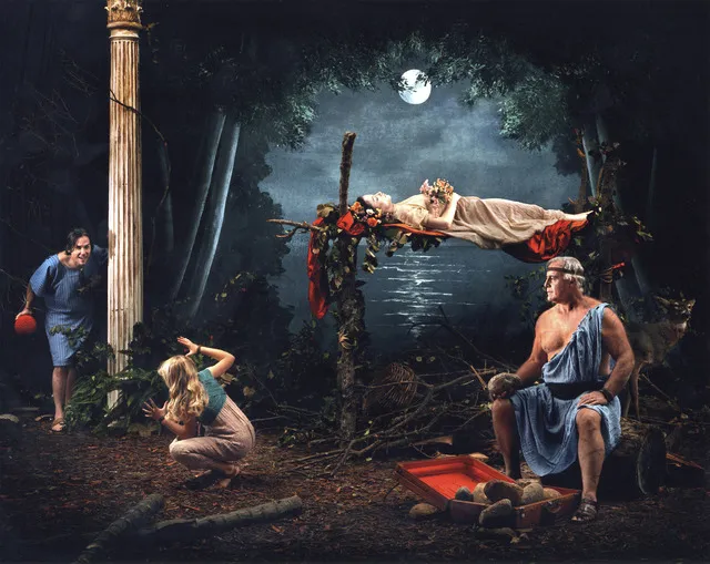 Eleanor Antin, The Sad Song of Columbine (from "Roman Allegories"), 2004