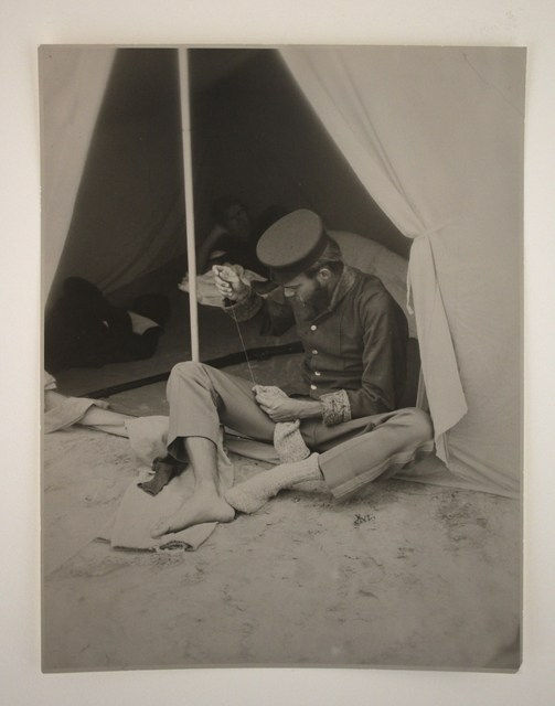 Eleanor Antin, A Solider's Work is Never Done! (from The Angel of Mercy: My Tour of Duty in the Crimea), 1977