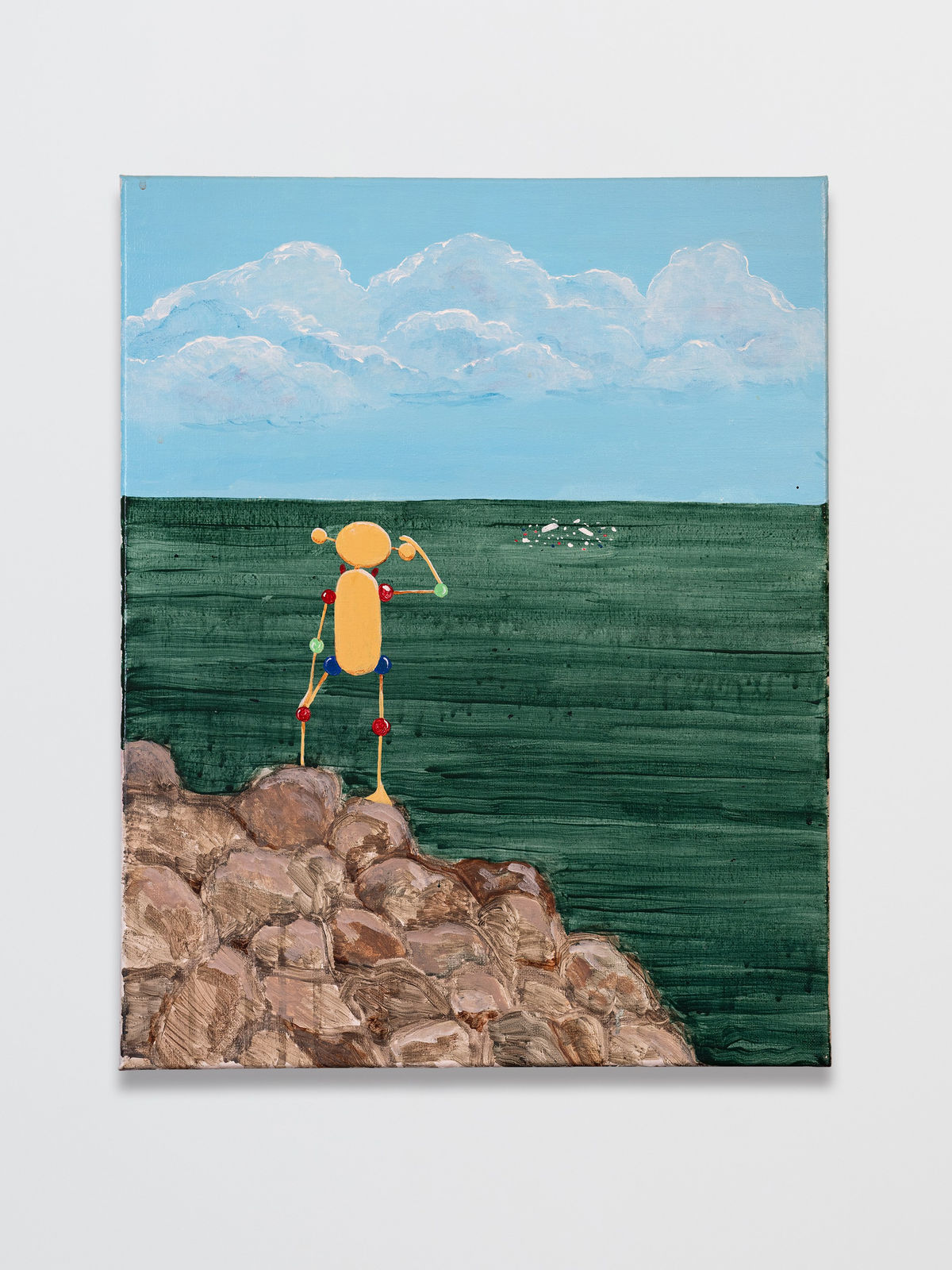 Rory Devine, Untitled (wanderer above the fog), 2024