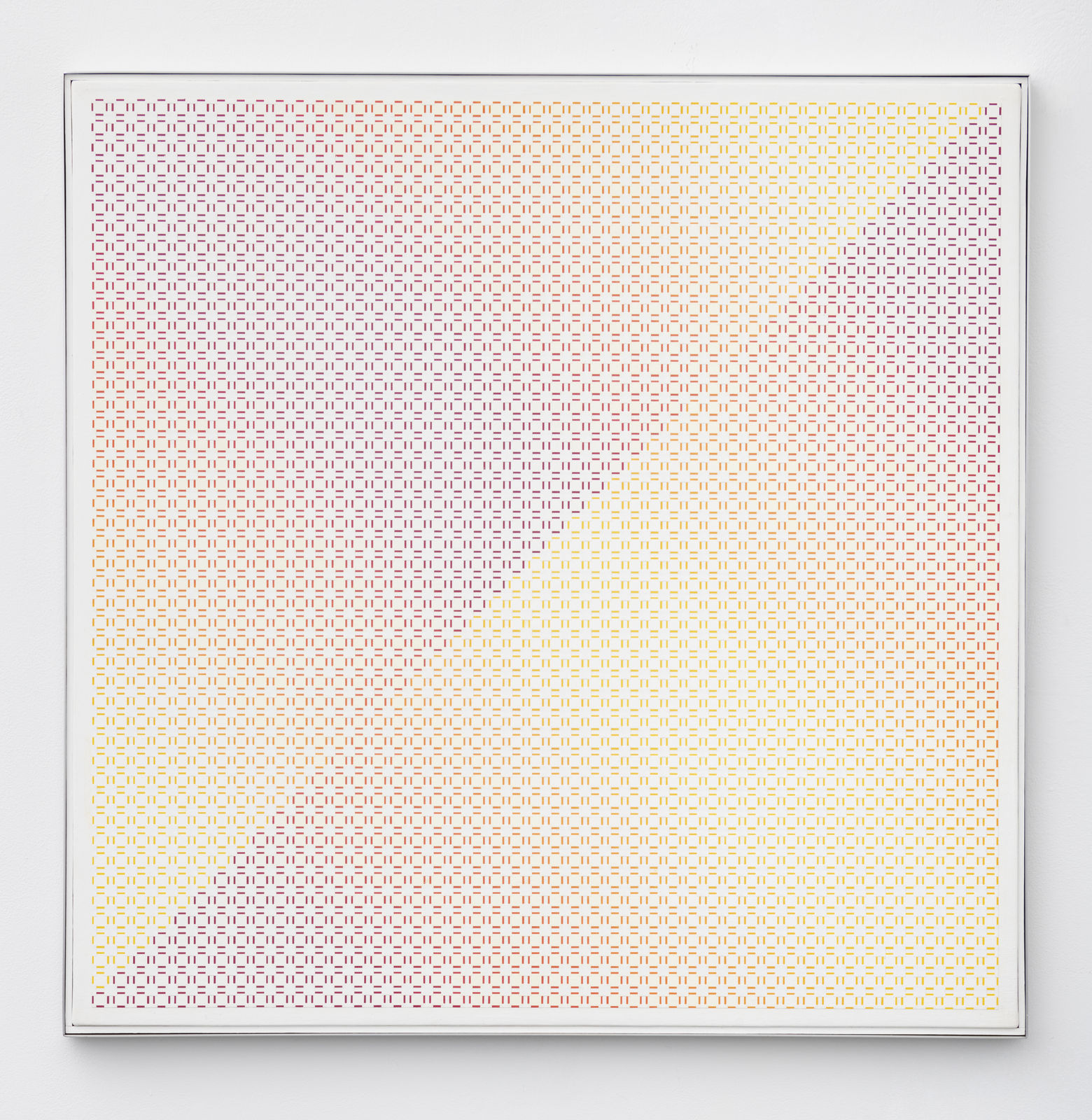 Julian Stanczak, Centered Duality Pale, 1981-82