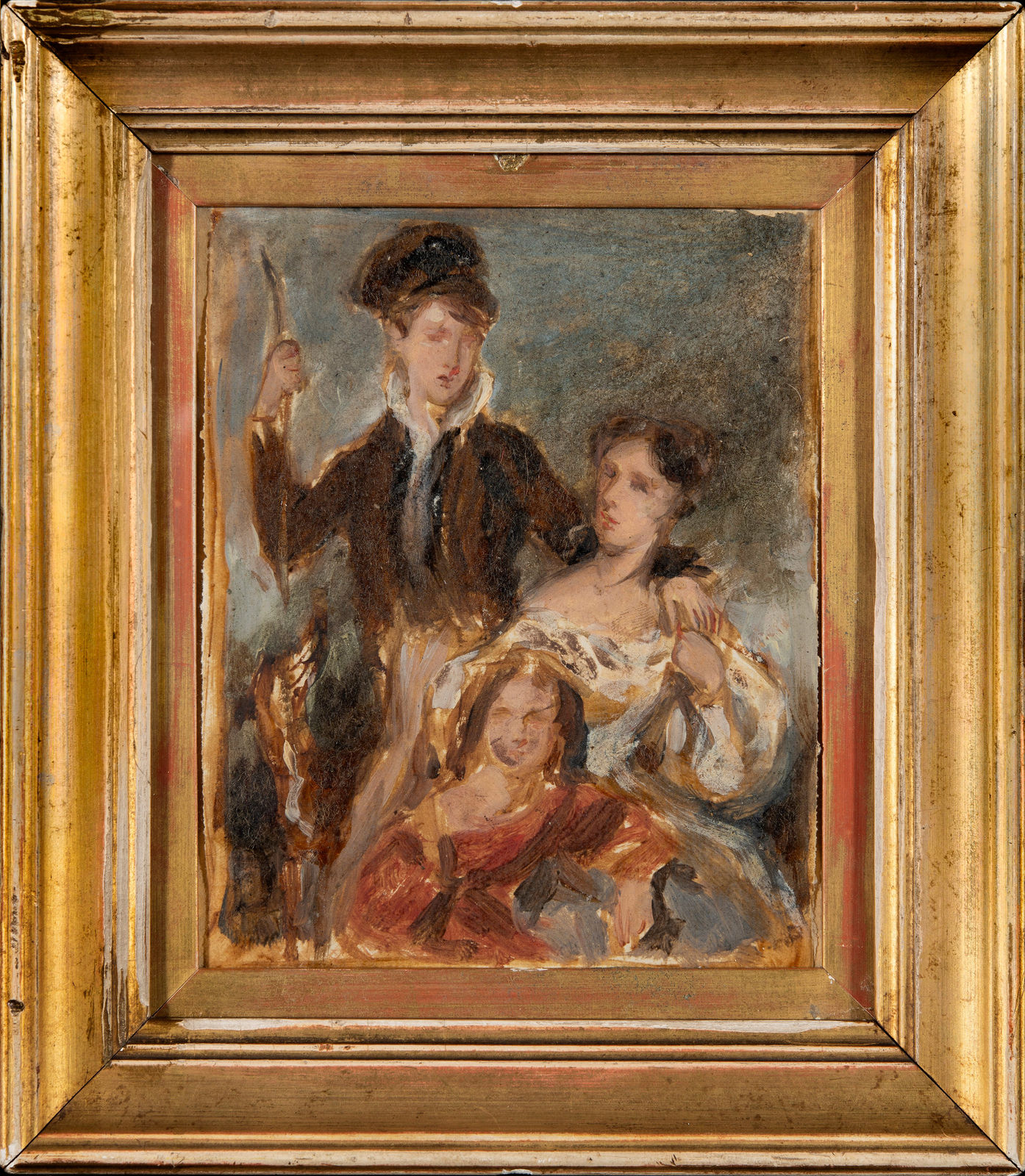 Sir Francis Grant, P.R.A., Study for a group portrait