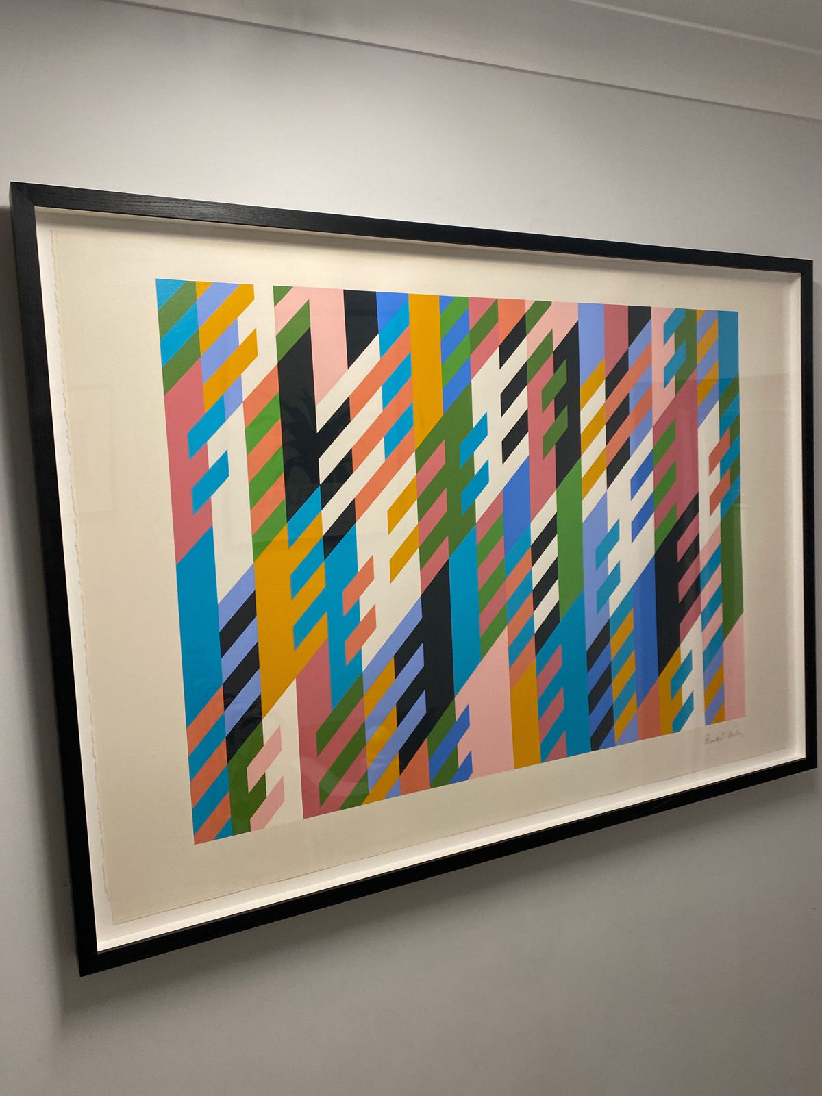 Bridget Riley, New Day , 1992
