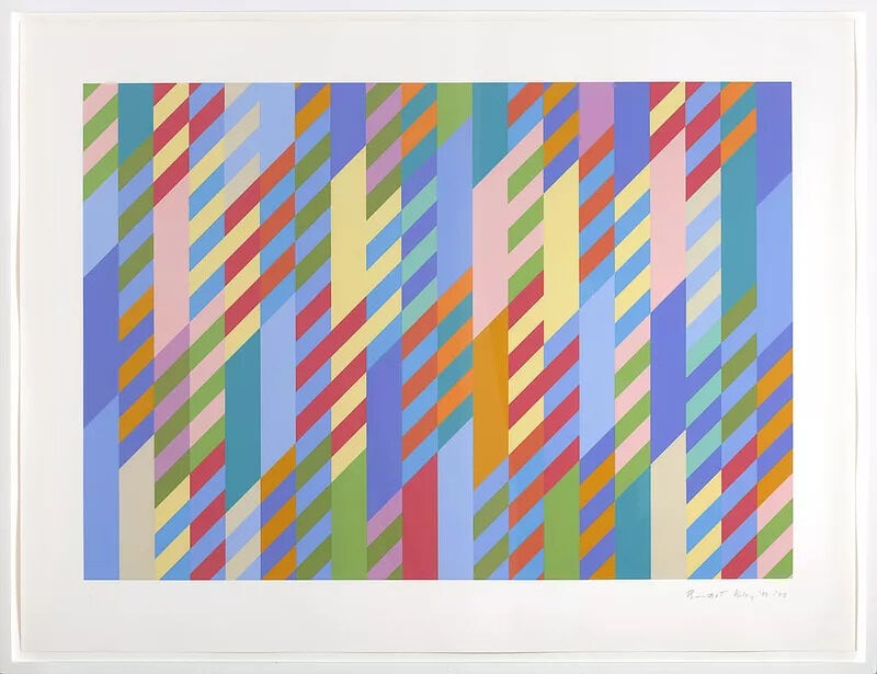 Bridget Riley, June, 1992 -2002