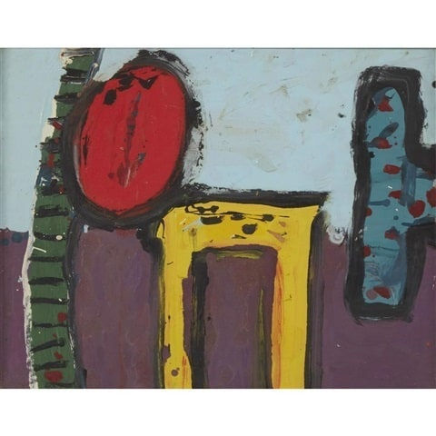 Alan Davie, Golden Gate , 1959