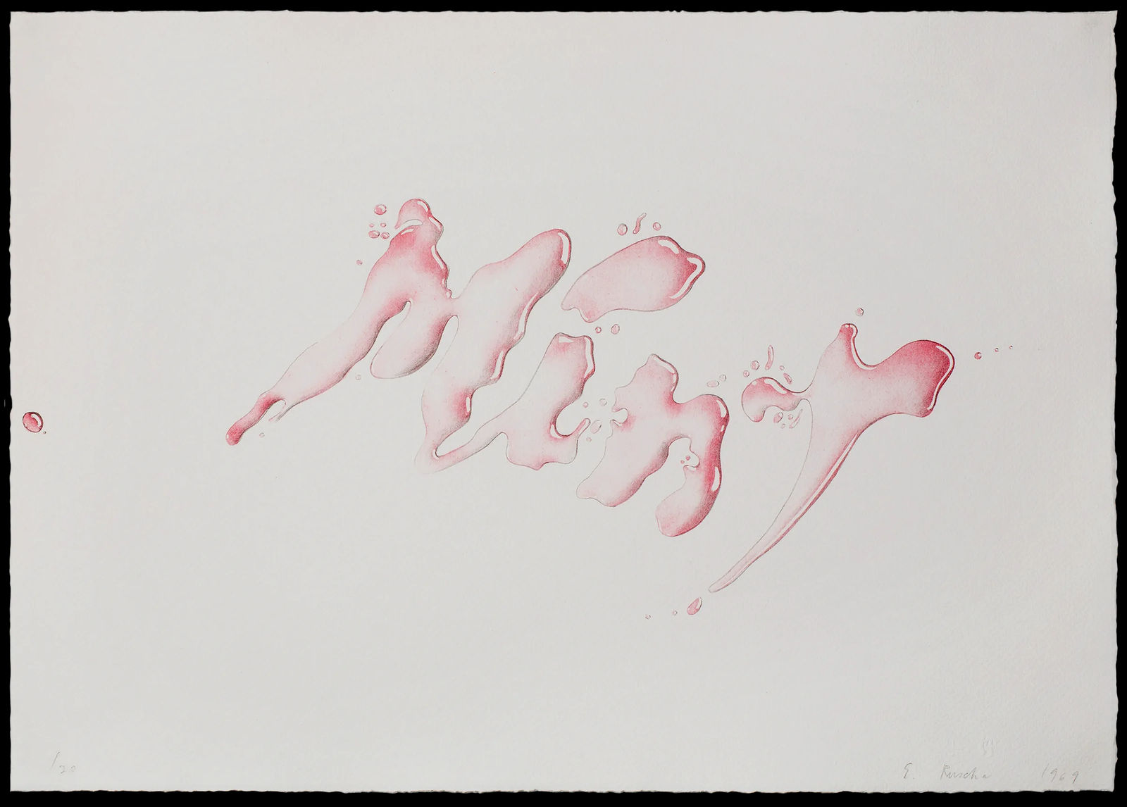 Ed Ruscha, Mint, 1969