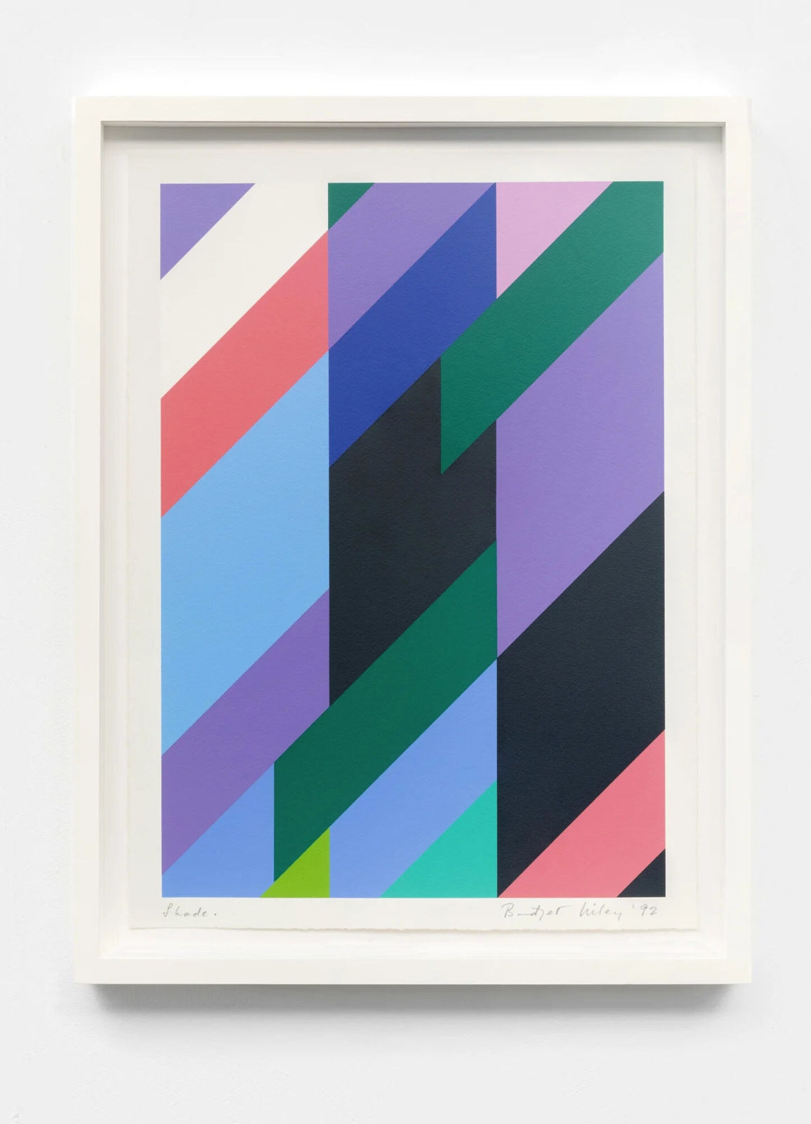 Bridget Riley, Shade , 1992