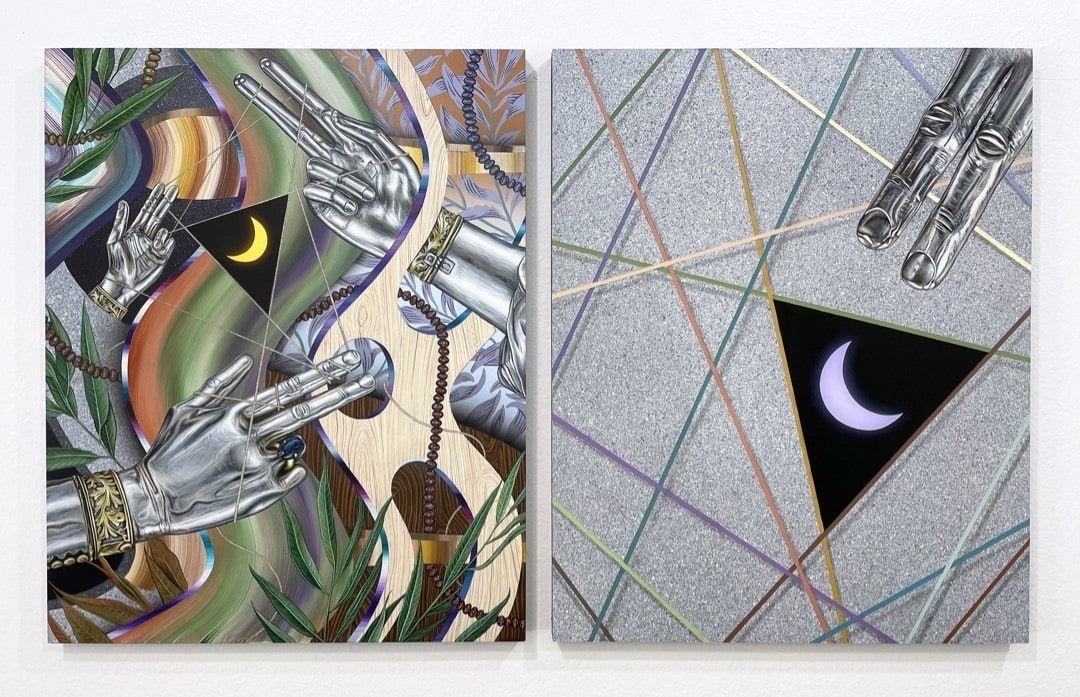 Christian Ruiz Berman, St. Valentine's return (moon cradle), 2023