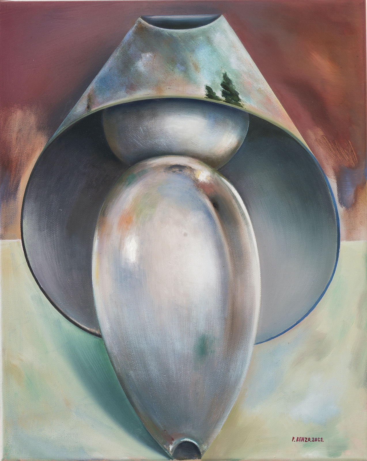 Pablo Benzo, Another lamp for the collection, 2021