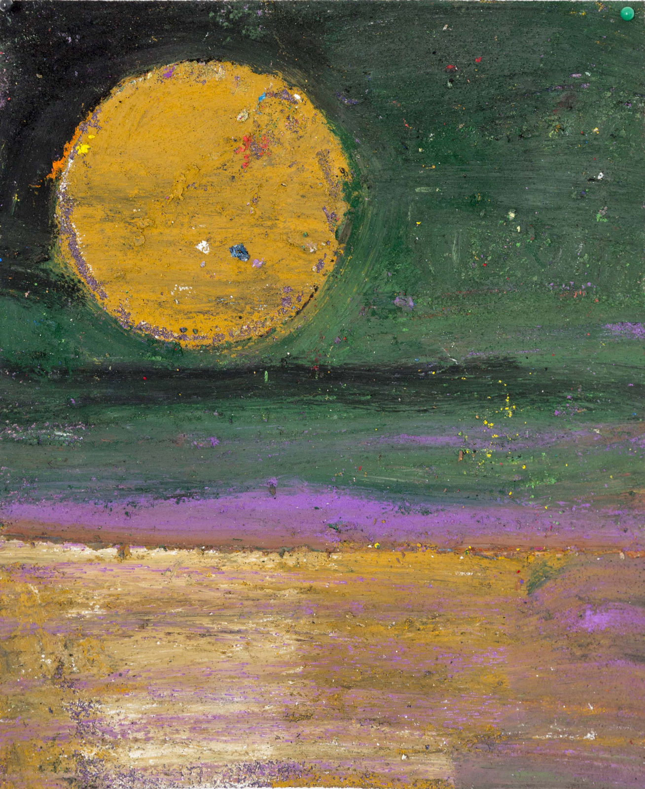 Sam Friedman, Untitled (Moon), 2019