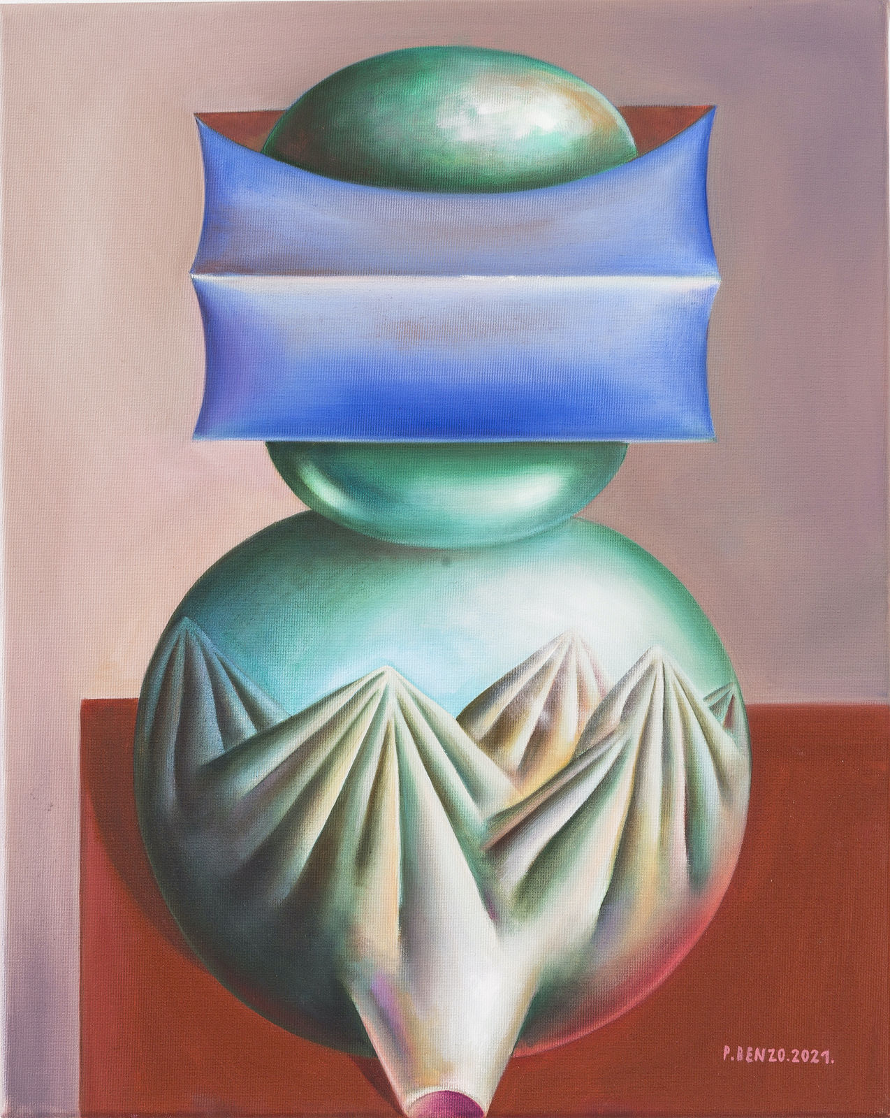 Pablo Benzo, Mountain lamp, 2021