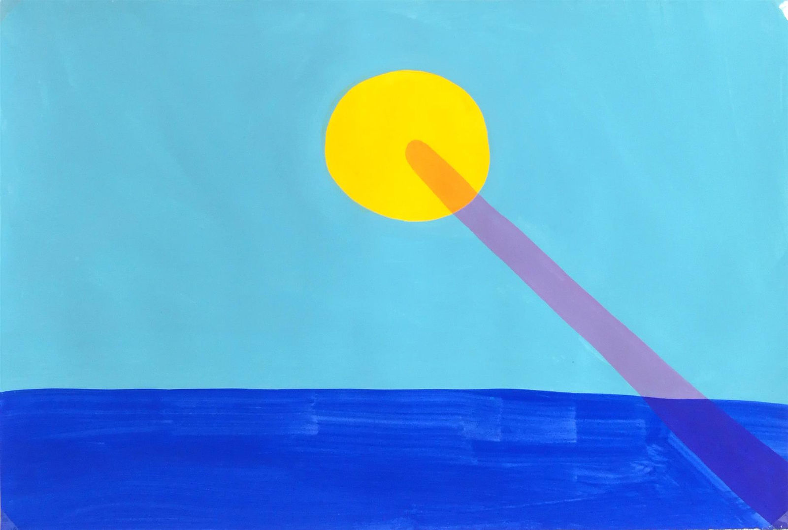 Peter Mc Donald, Sun Study 5, 2018