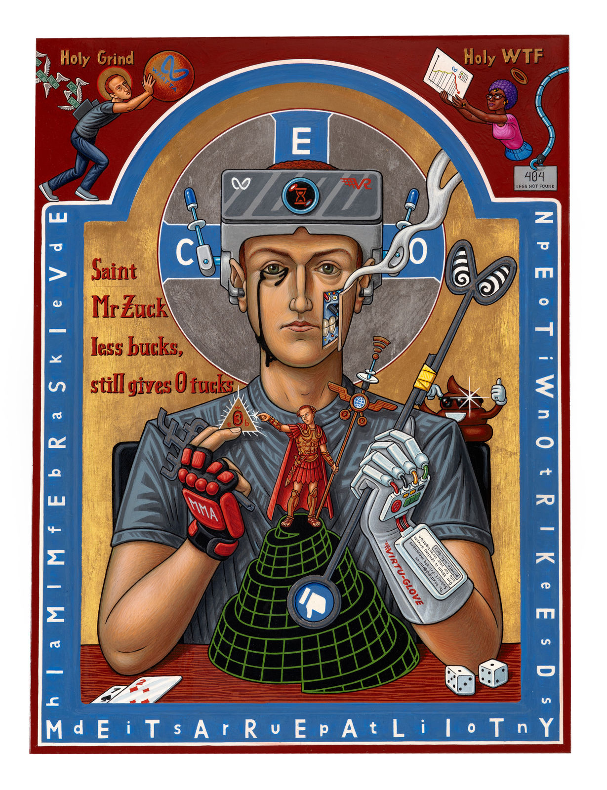 Aleksandar Todorovic, Saint Mr Zuck No.2, 2023